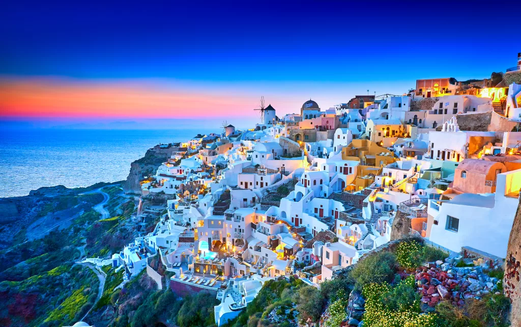 Insula Santorini Grecia