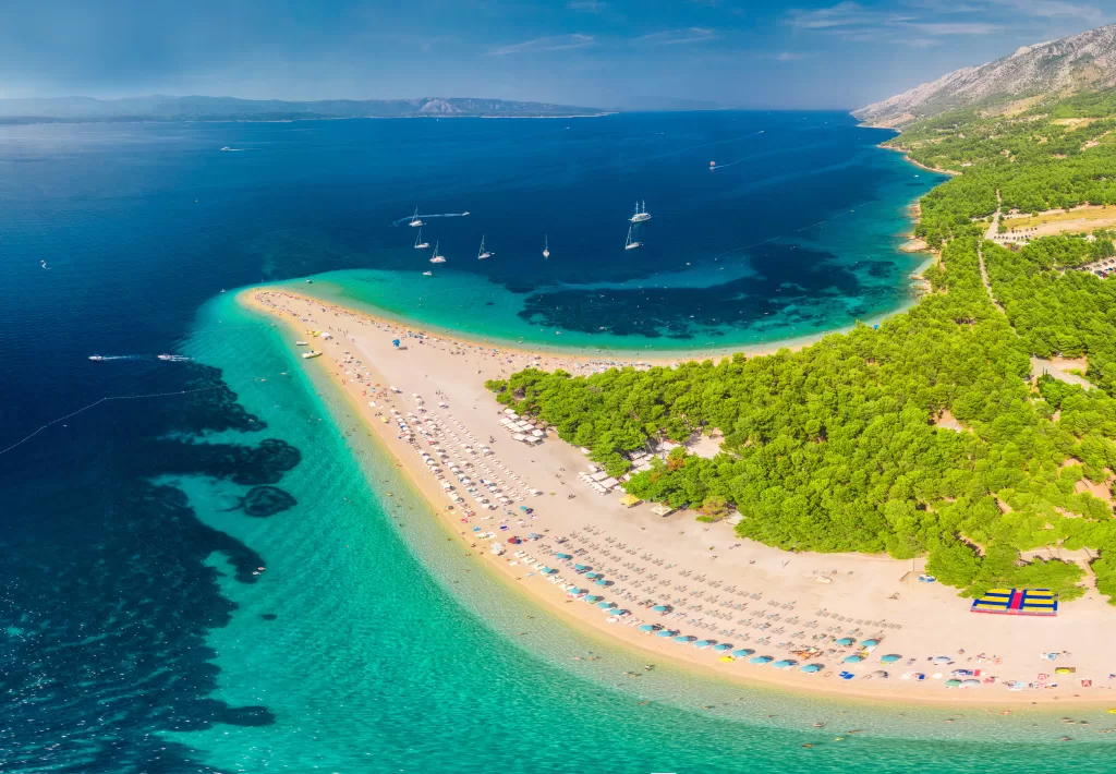 Plaja Zlatni Rat Croatia