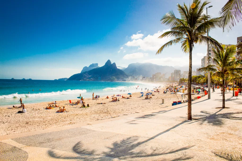 Plaja Ipanema Rio de Janeiro