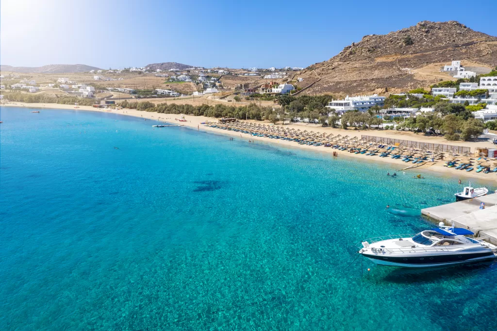 Plaja Kalafatis Mykonos
