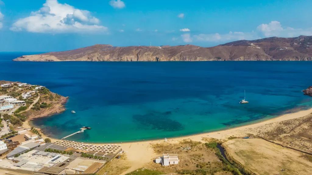 Plaja Panoromos Mykonos