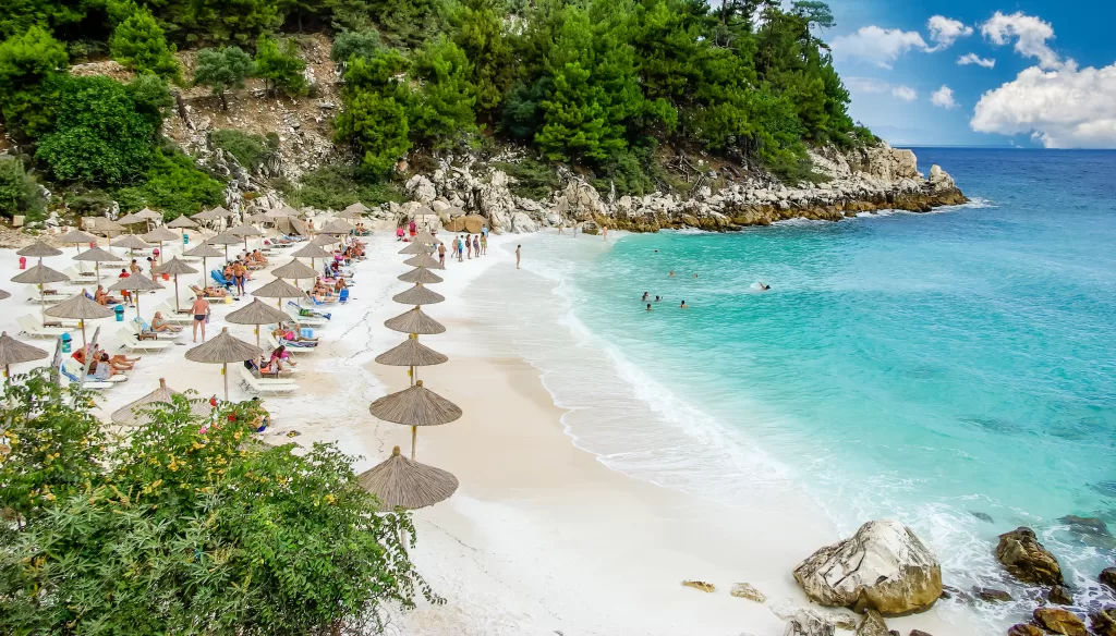 Plaja Saliara Thasos