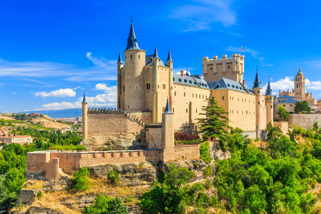 Castelul Alcazar de Segovia Spania