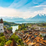 Cele mai frumoase orașe din Elveția Thun Elveția