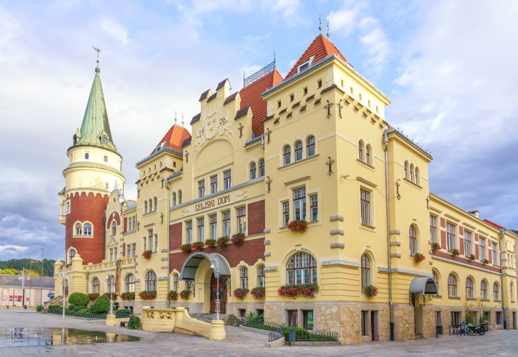 Orașul Celje Slovenia