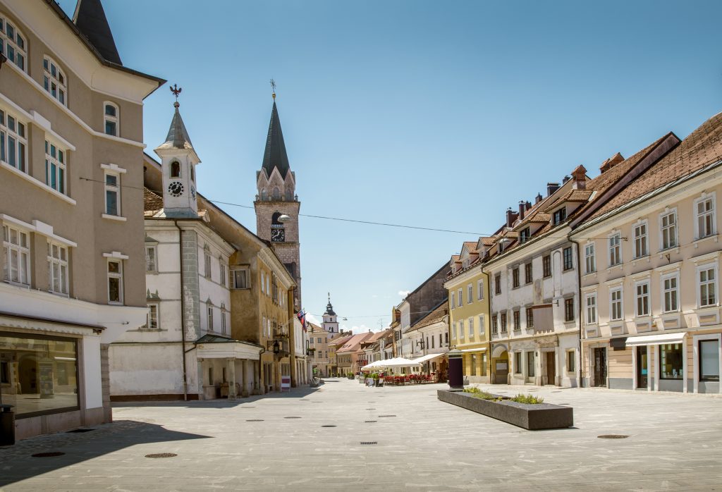 Orașul Kranj Slovenia