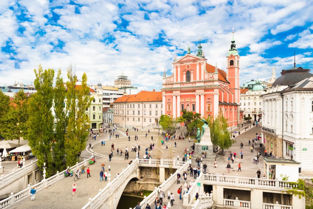 Orașul Ljubljana Slovenia