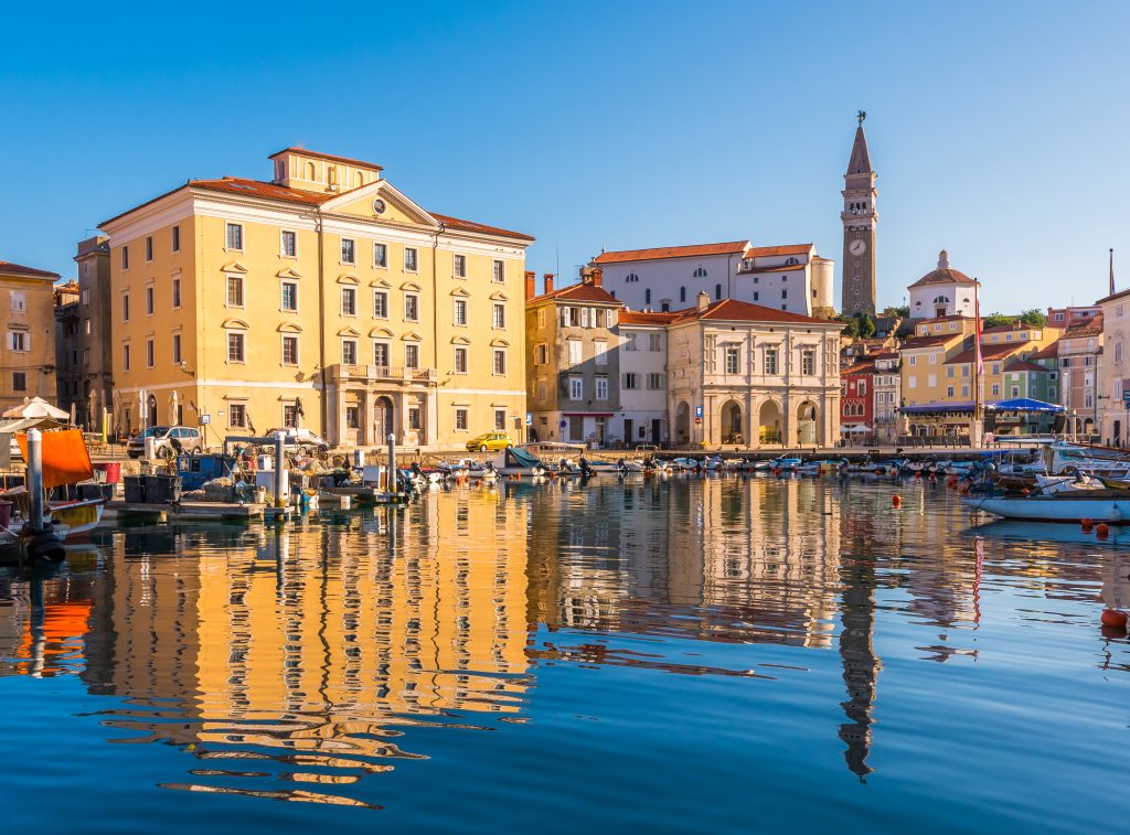 Orașul Piran Slovenia