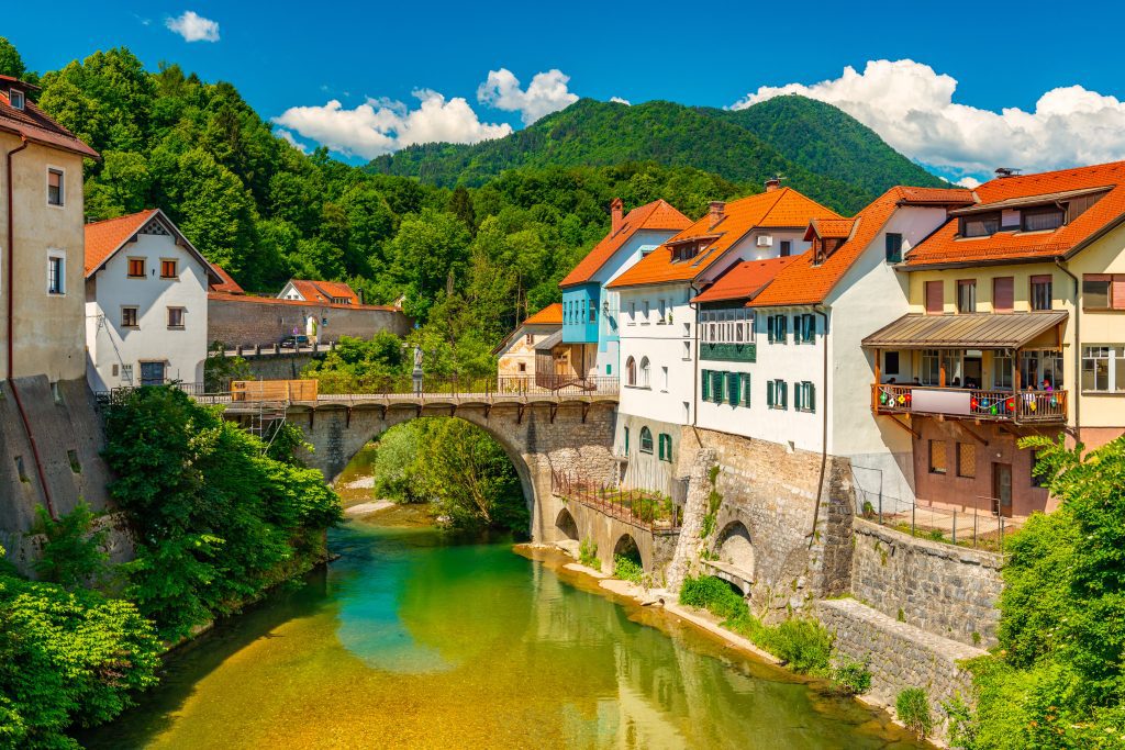 Orașul Skofia Loka Slovenia
