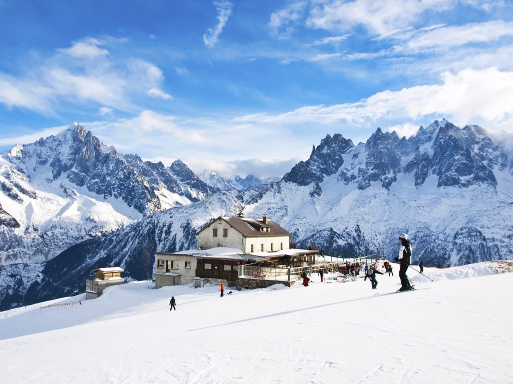 Chamonix Mont Blanc Franța