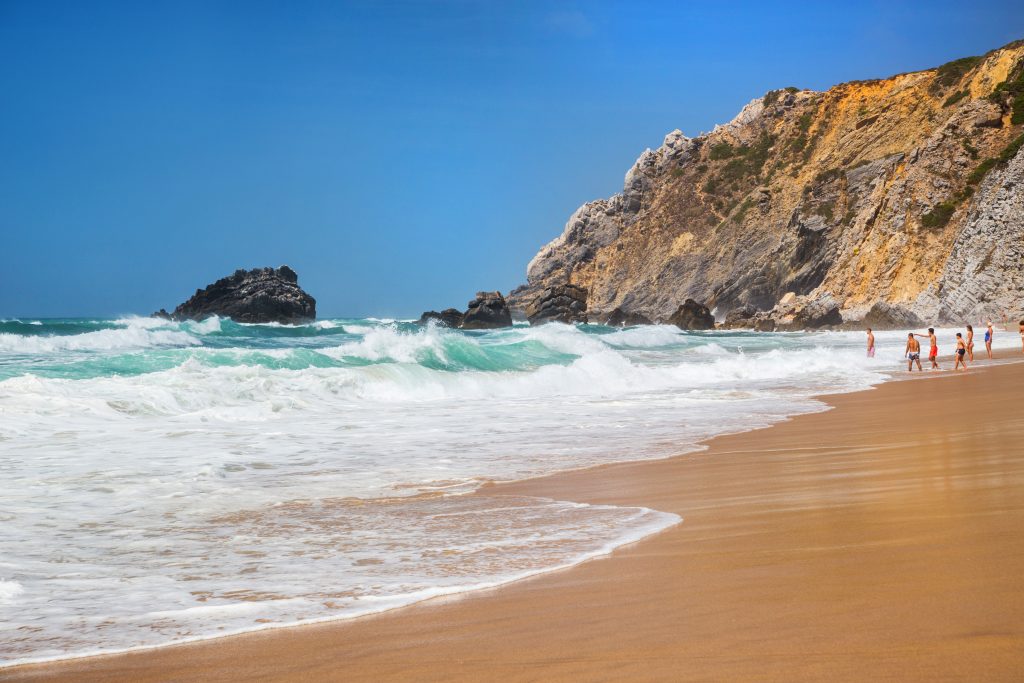 Plaja Adraga Portugalia