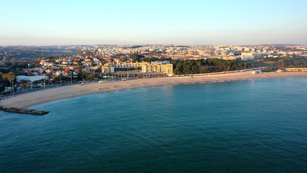 Plaja Santo Amaro de Oeiras Portugalia